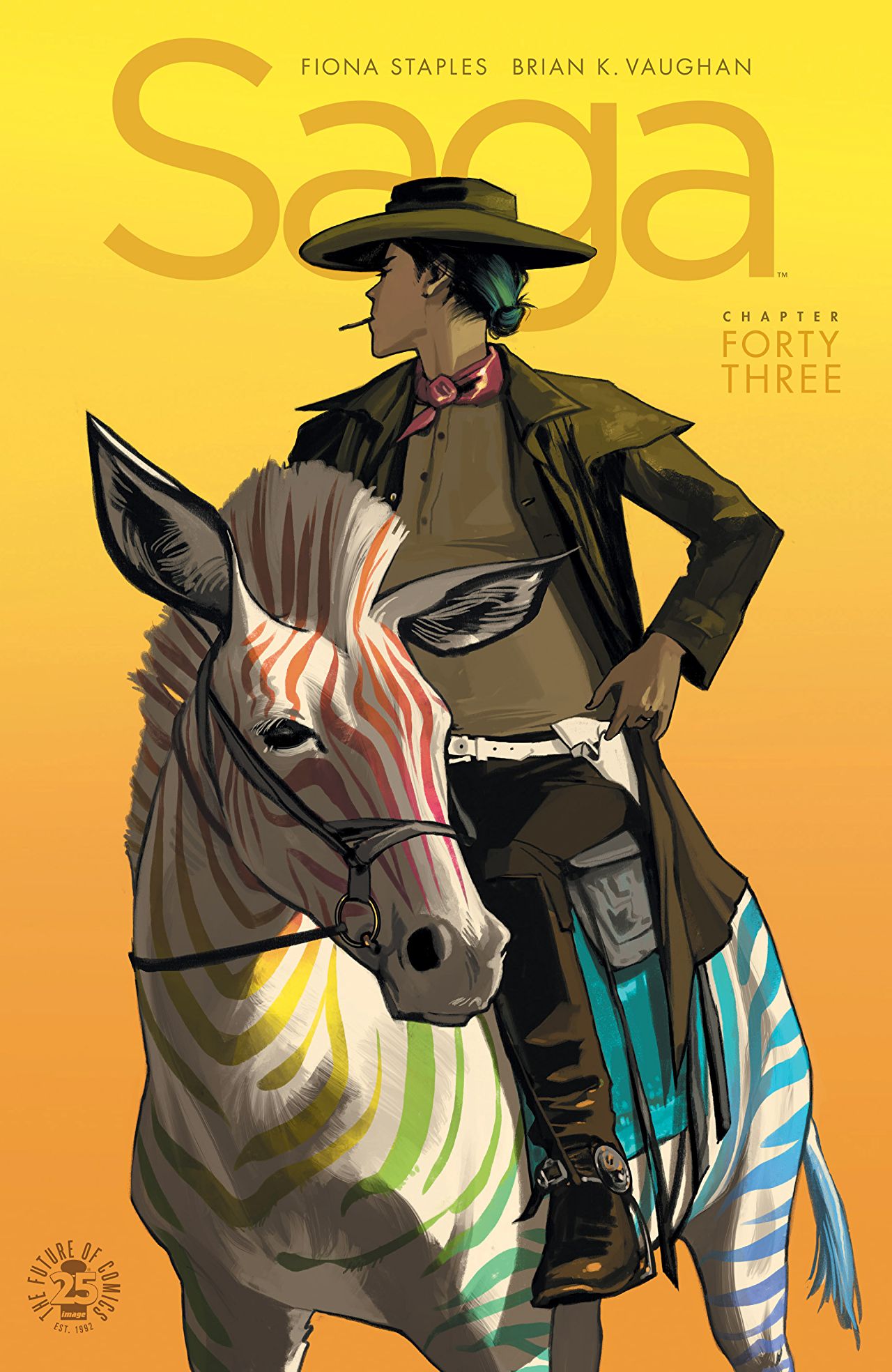 Saga #43 cover