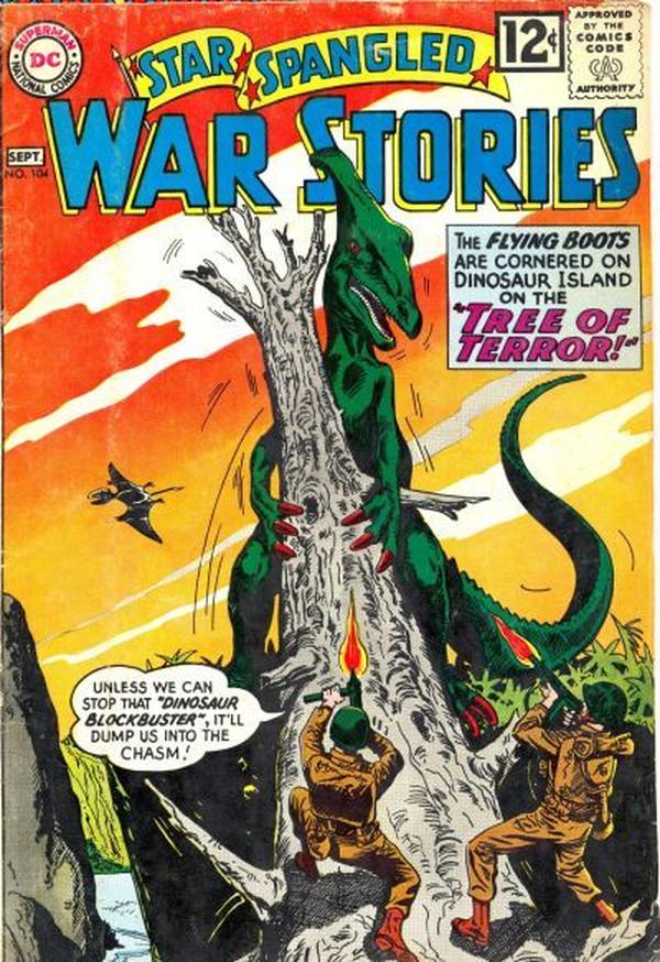 Star Spangled War Stories #104 cover