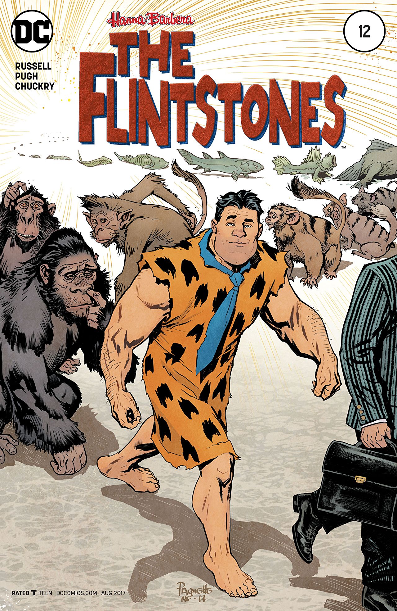 The Flintstones #12 cover