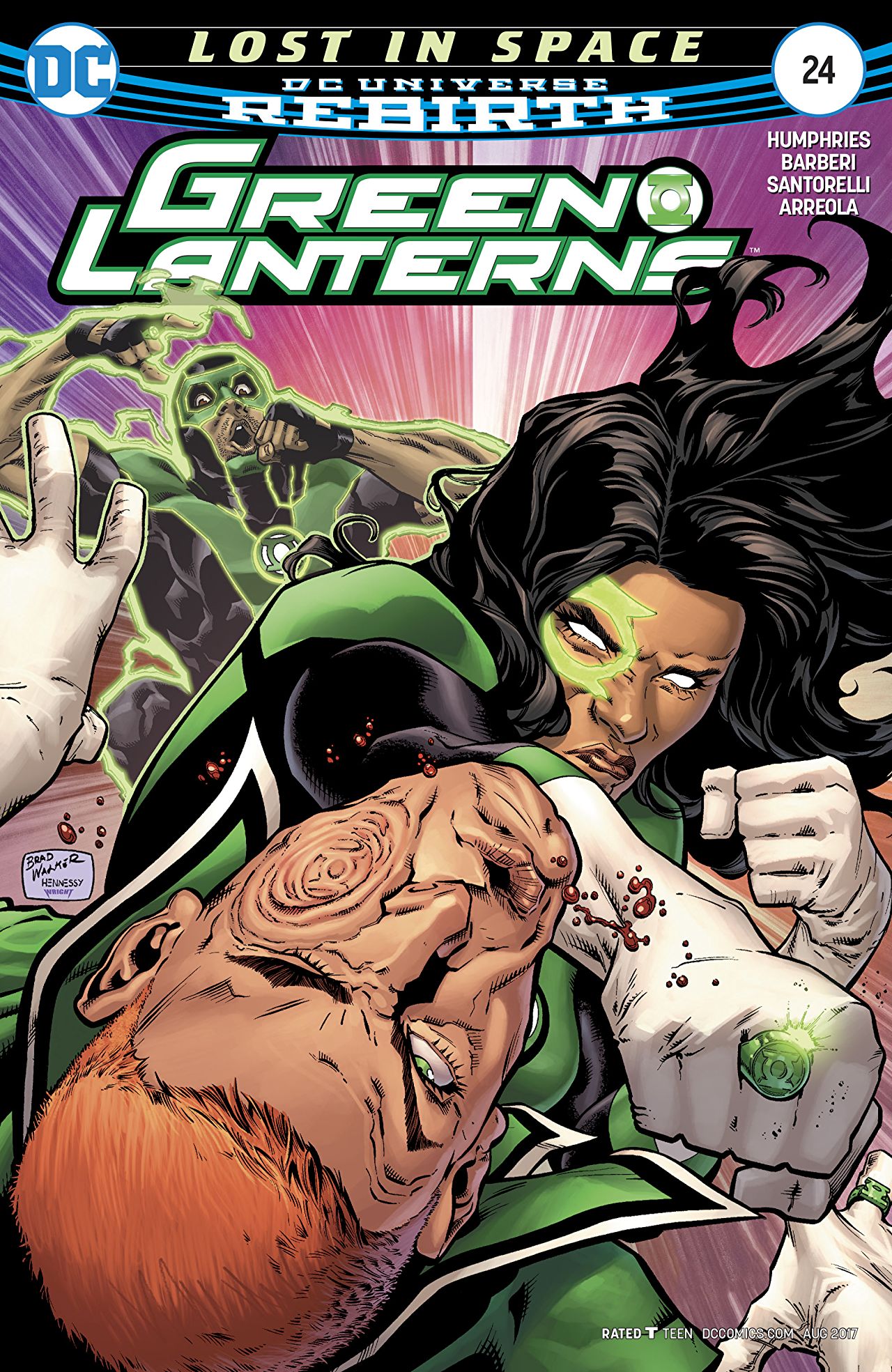 Green Lanterns #24 cover