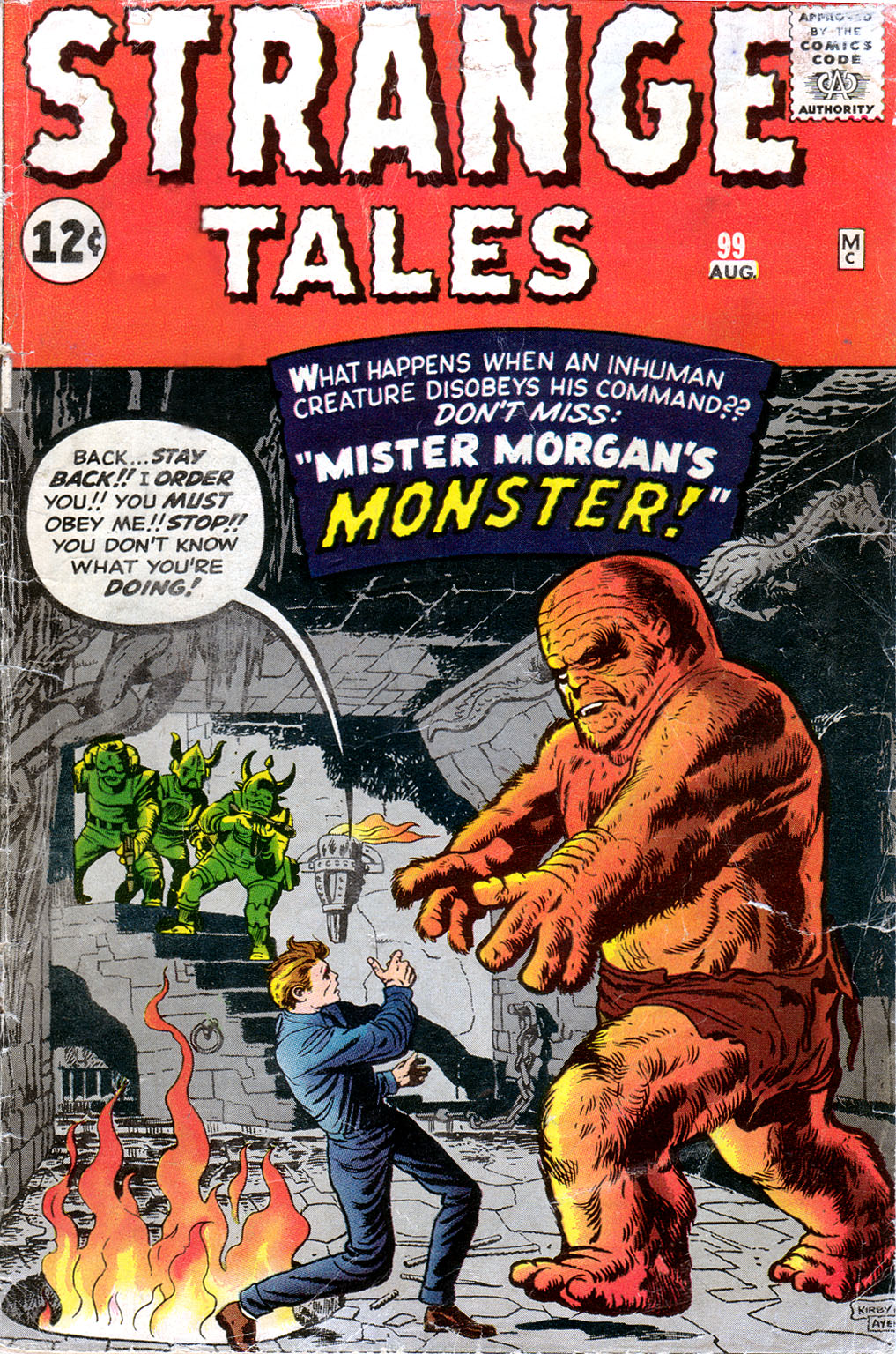 Strange Tales #99 cover
