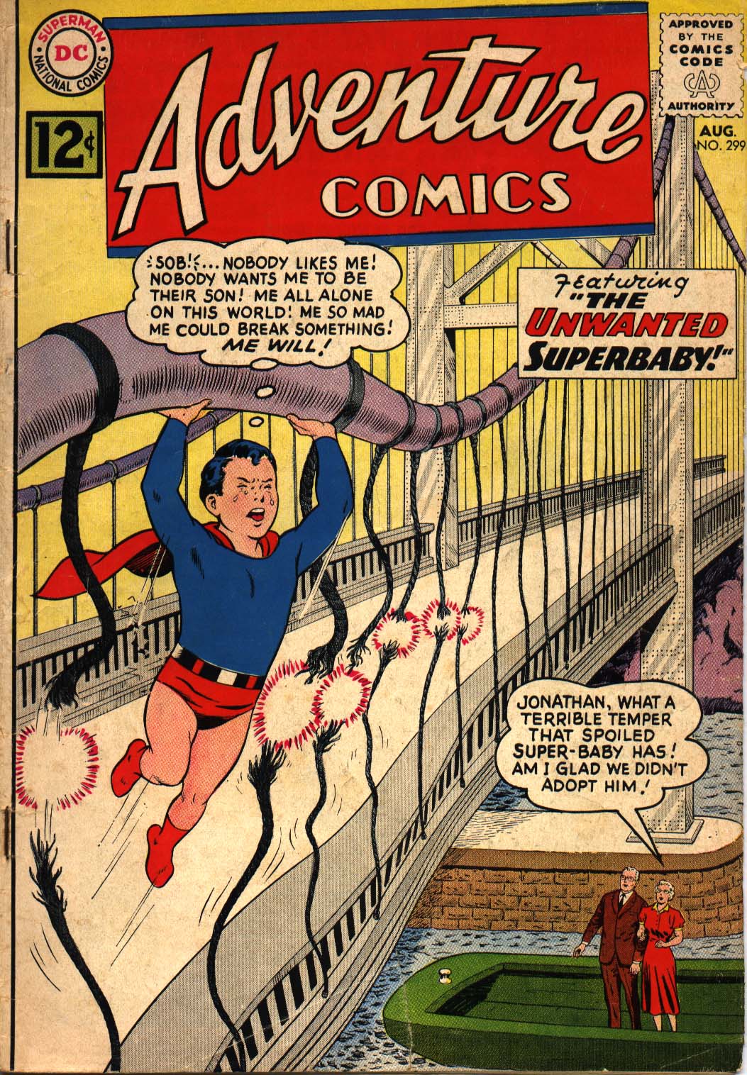 Adventure Comics #299 cover