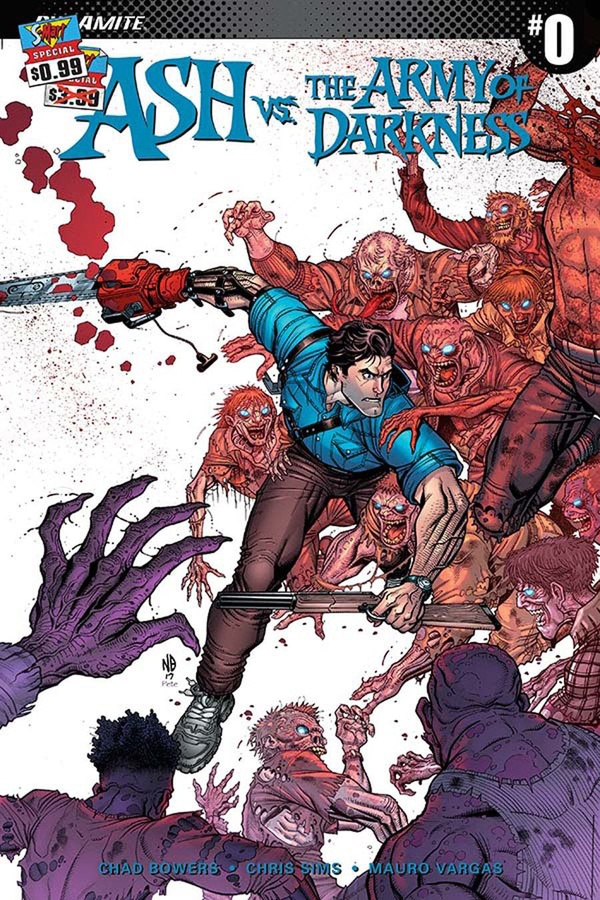 Ash vs. the Army of Darkness #0 cover