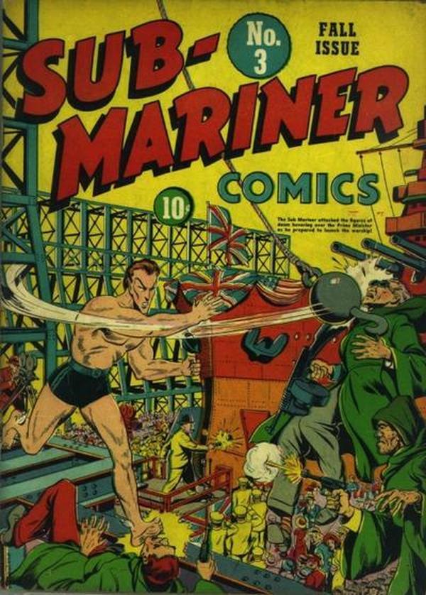 Sub-Mariner Comics #3 cover