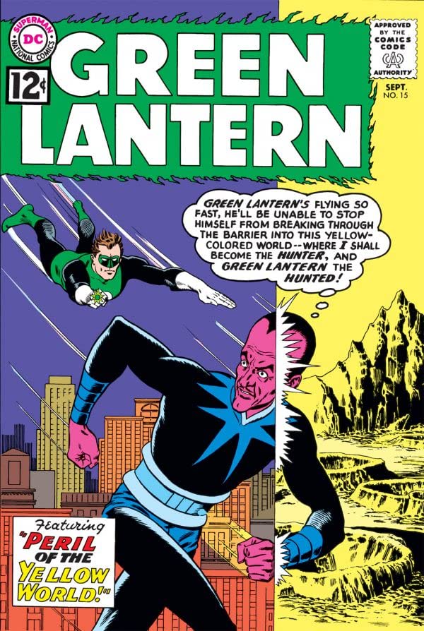 Green Lantern #15 cover