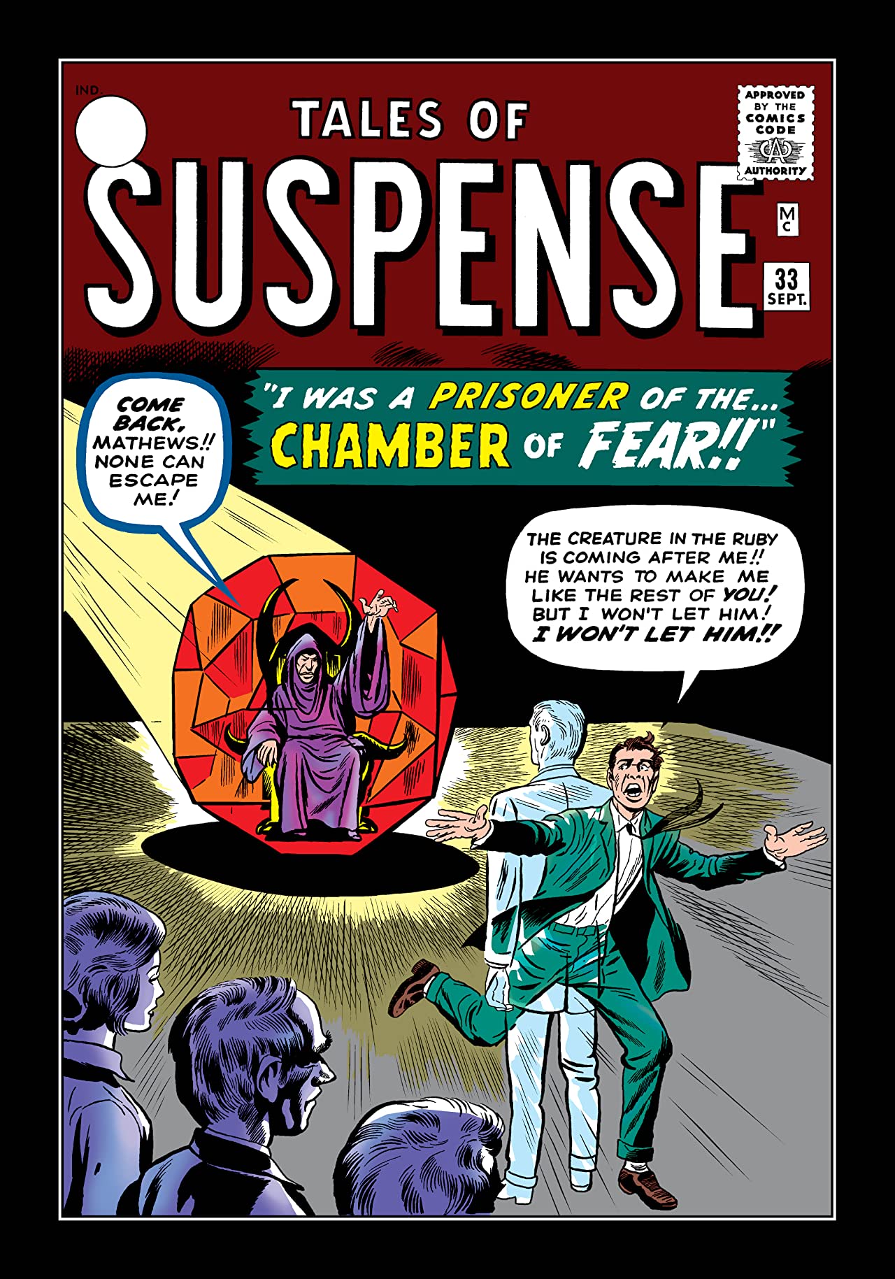 Tales of Suspense #33 cover