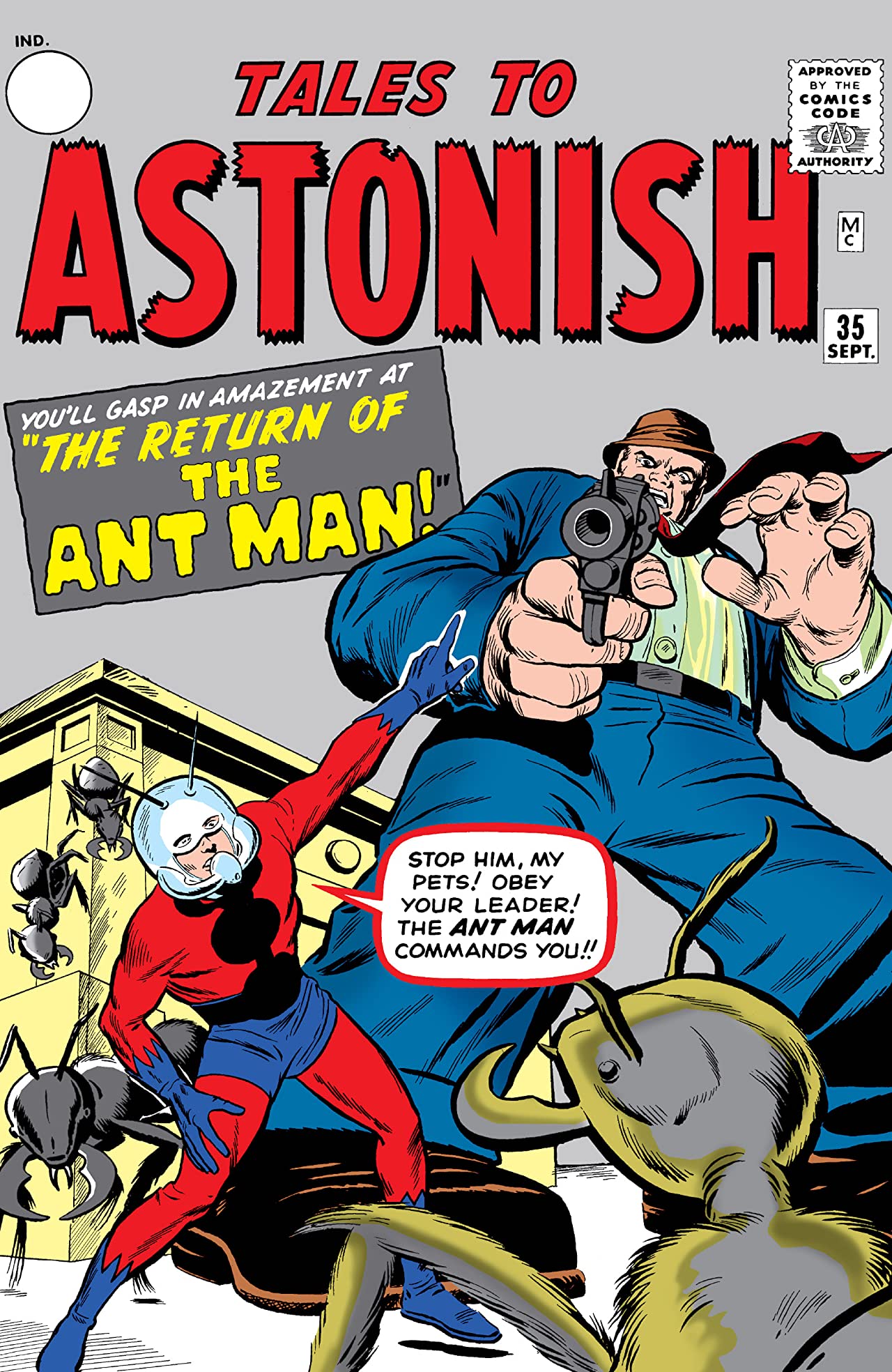 Tales to Astonish #35 cover
