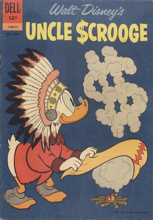 Walt Disney's Uncle Scrooge #39 cover
