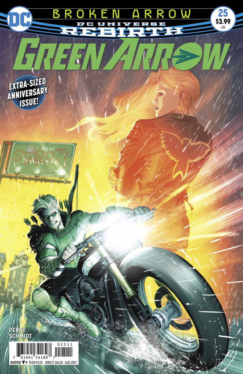 Green Arrow #25 cover