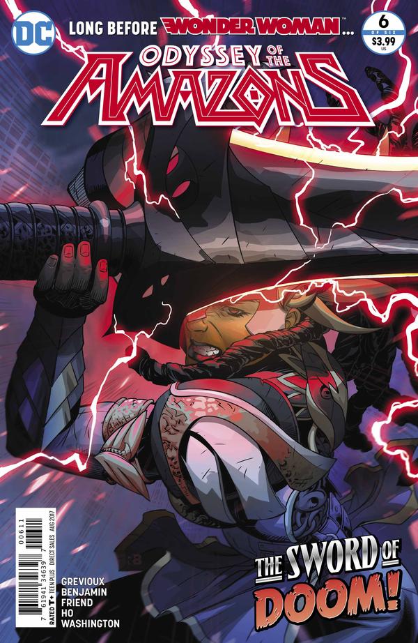 Odyssey of the Amazons #6 cover