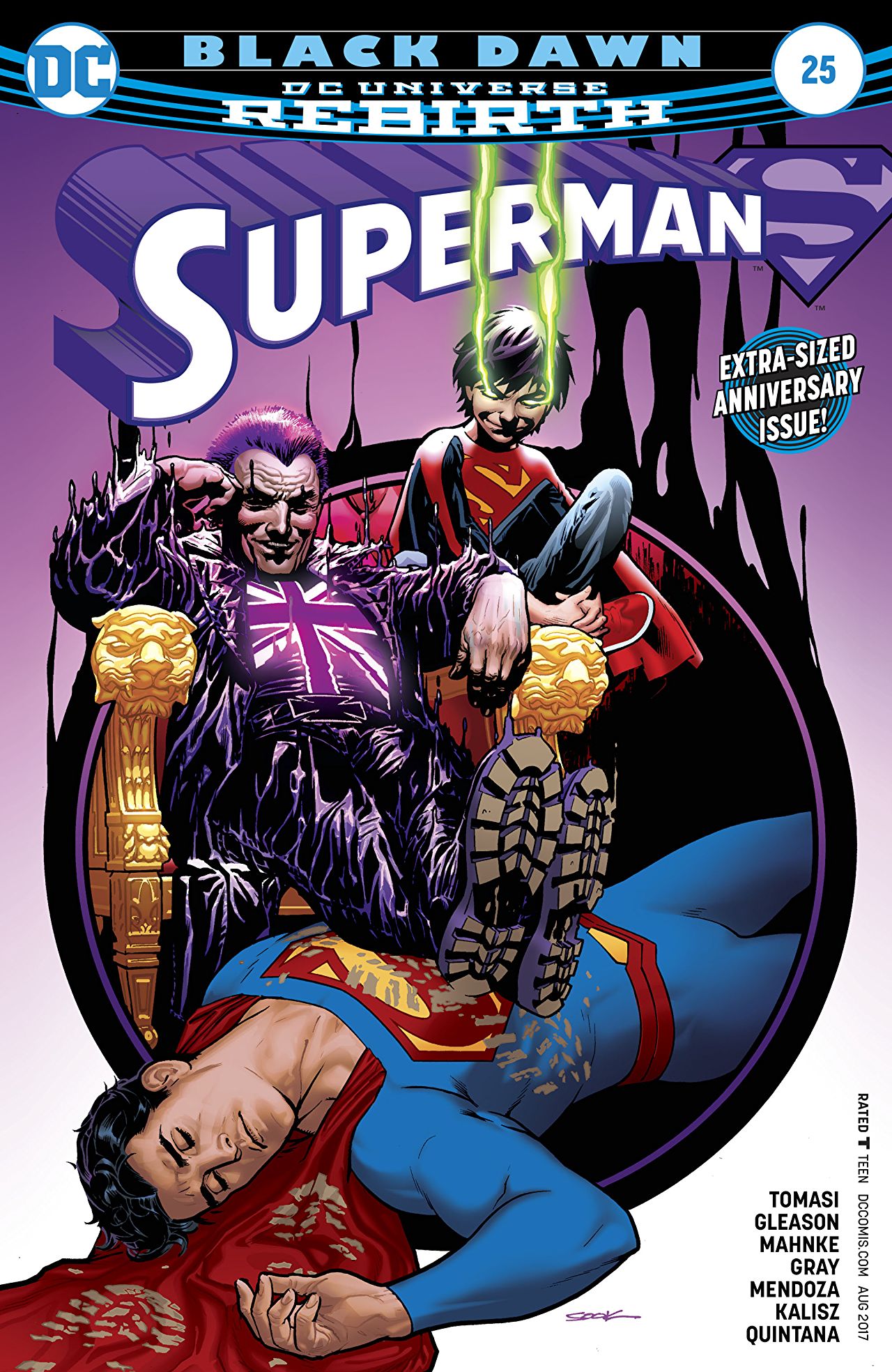 Superman #25 cover