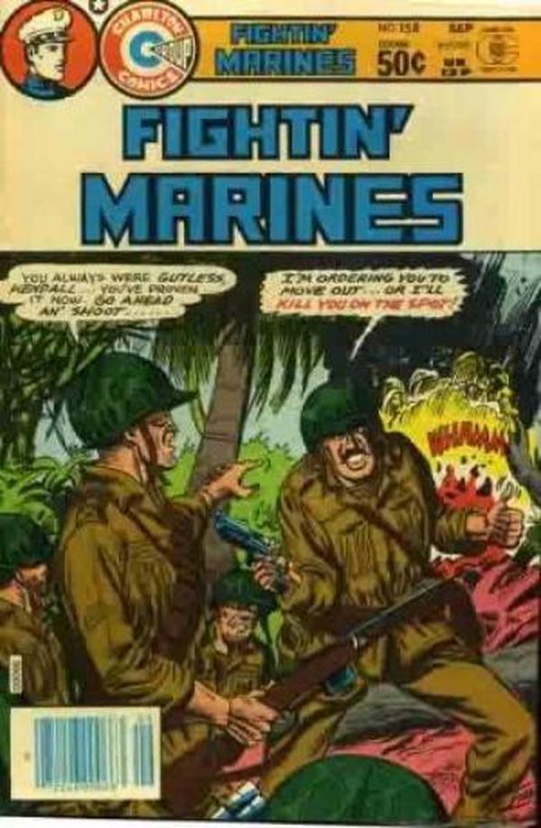 Fightin' Marines #158 cover