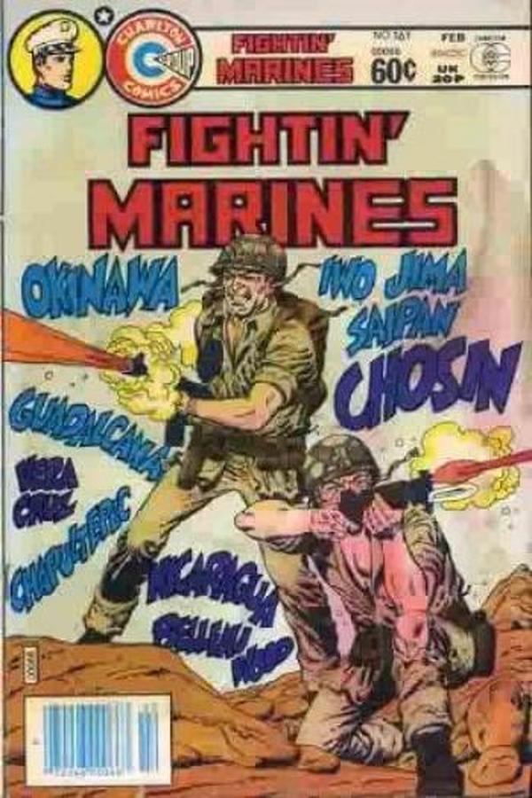 Fightin' Marines #161 cover