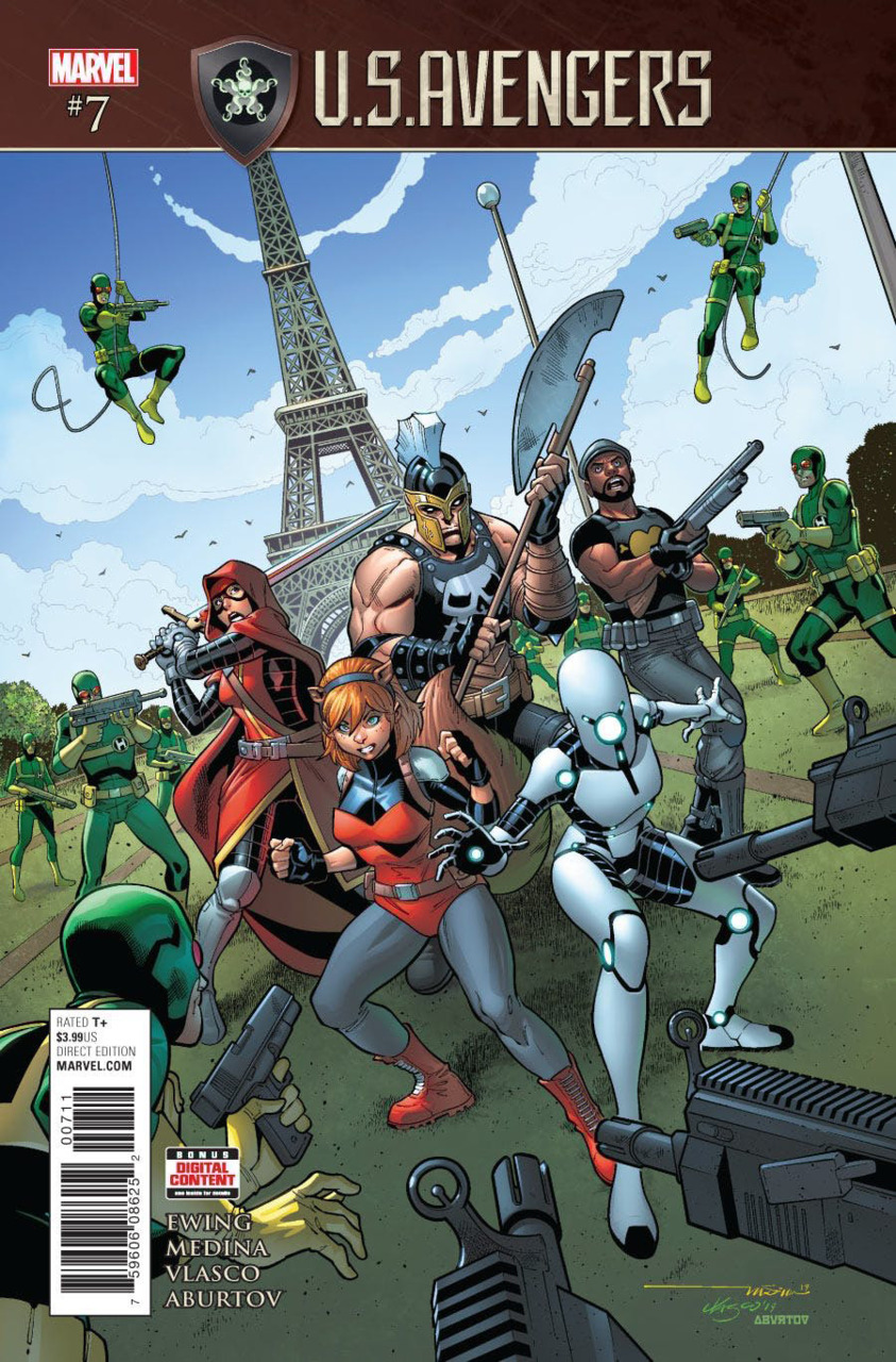 U.S.Avengers #7 cover