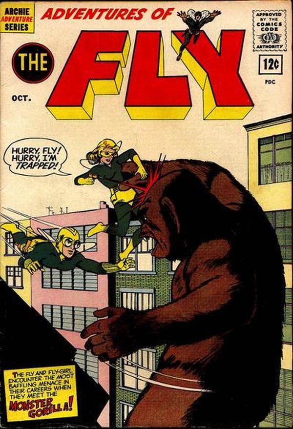Adventures of the Fly #22 cover