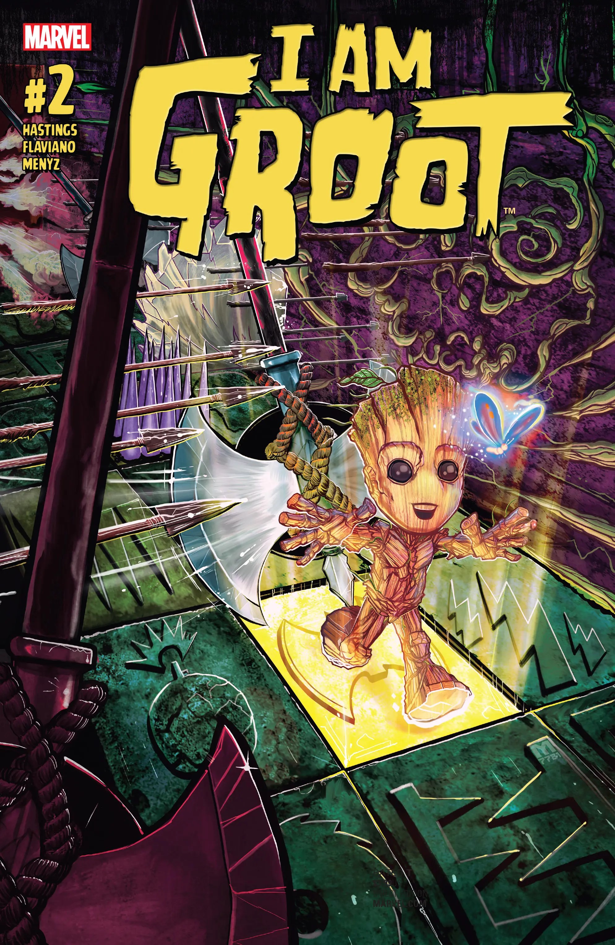 I Am Groot #2 cover