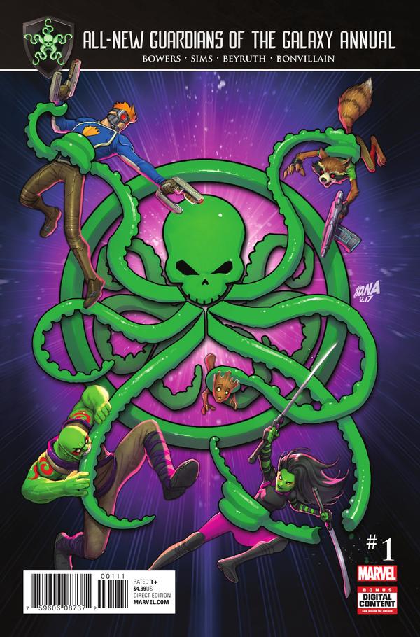 All-New Guardians of the Galaxy Annual #1 cover