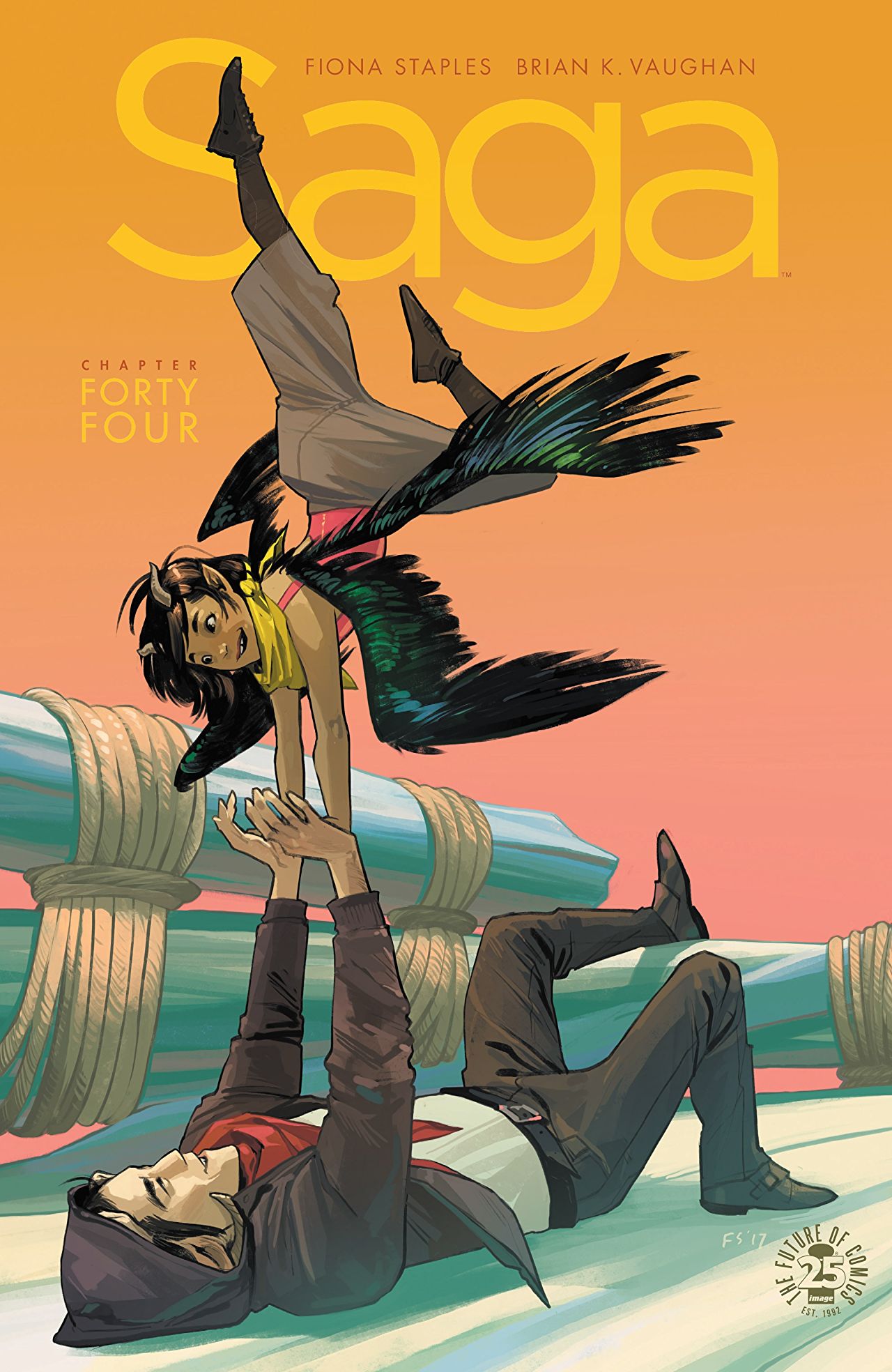 Saga #44 cover