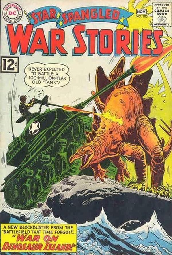 Star Spangled War Stories #105 cover