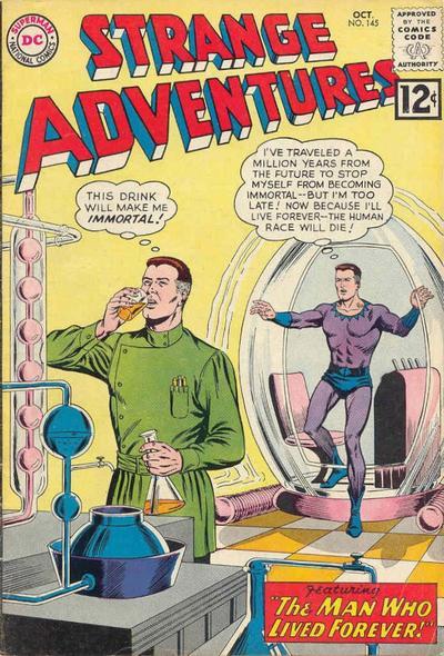 Strange Adventures #145 cover