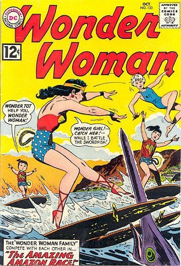 Wonder Woman #133 cover