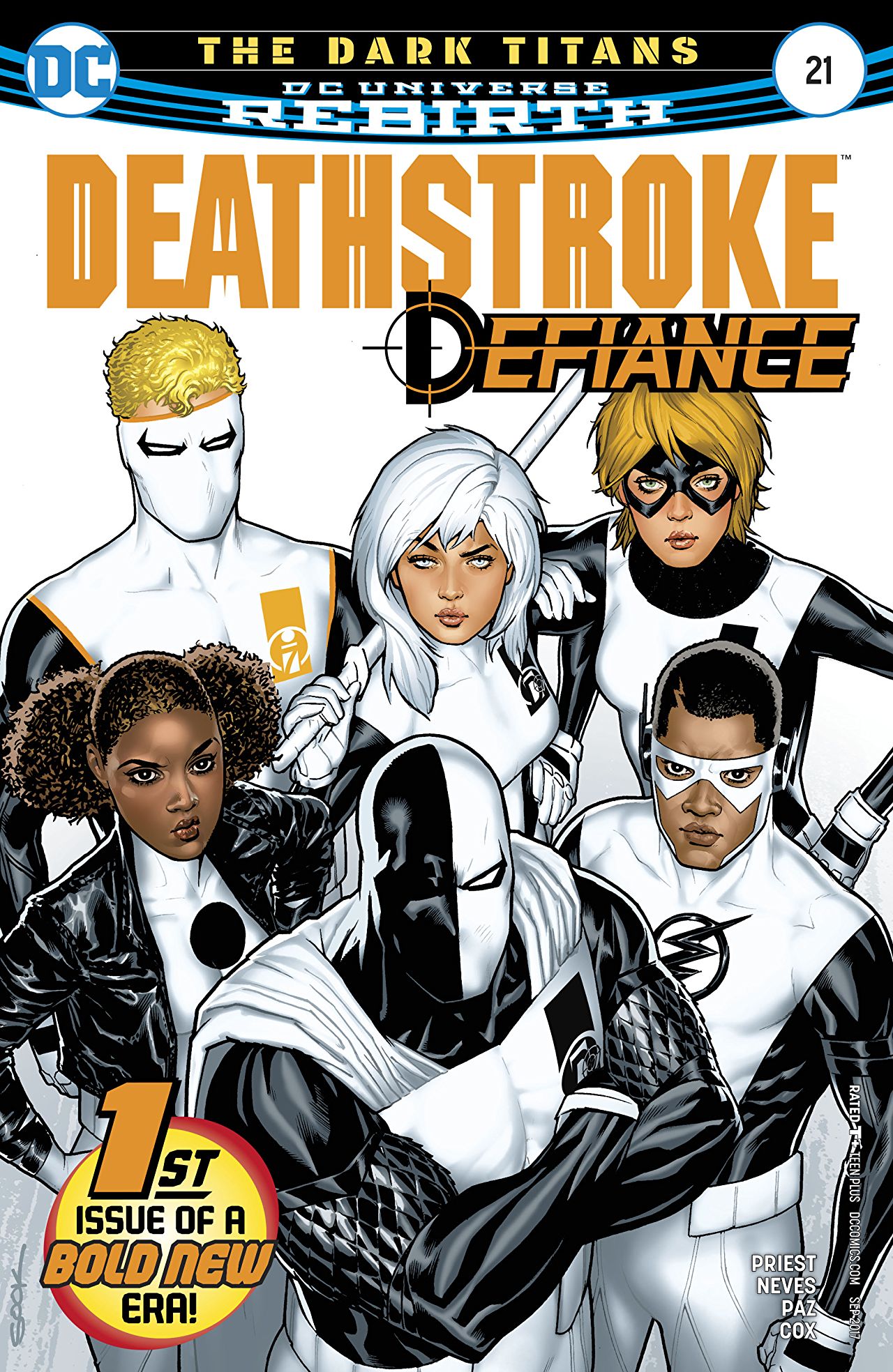 Deathstroke #21 cover