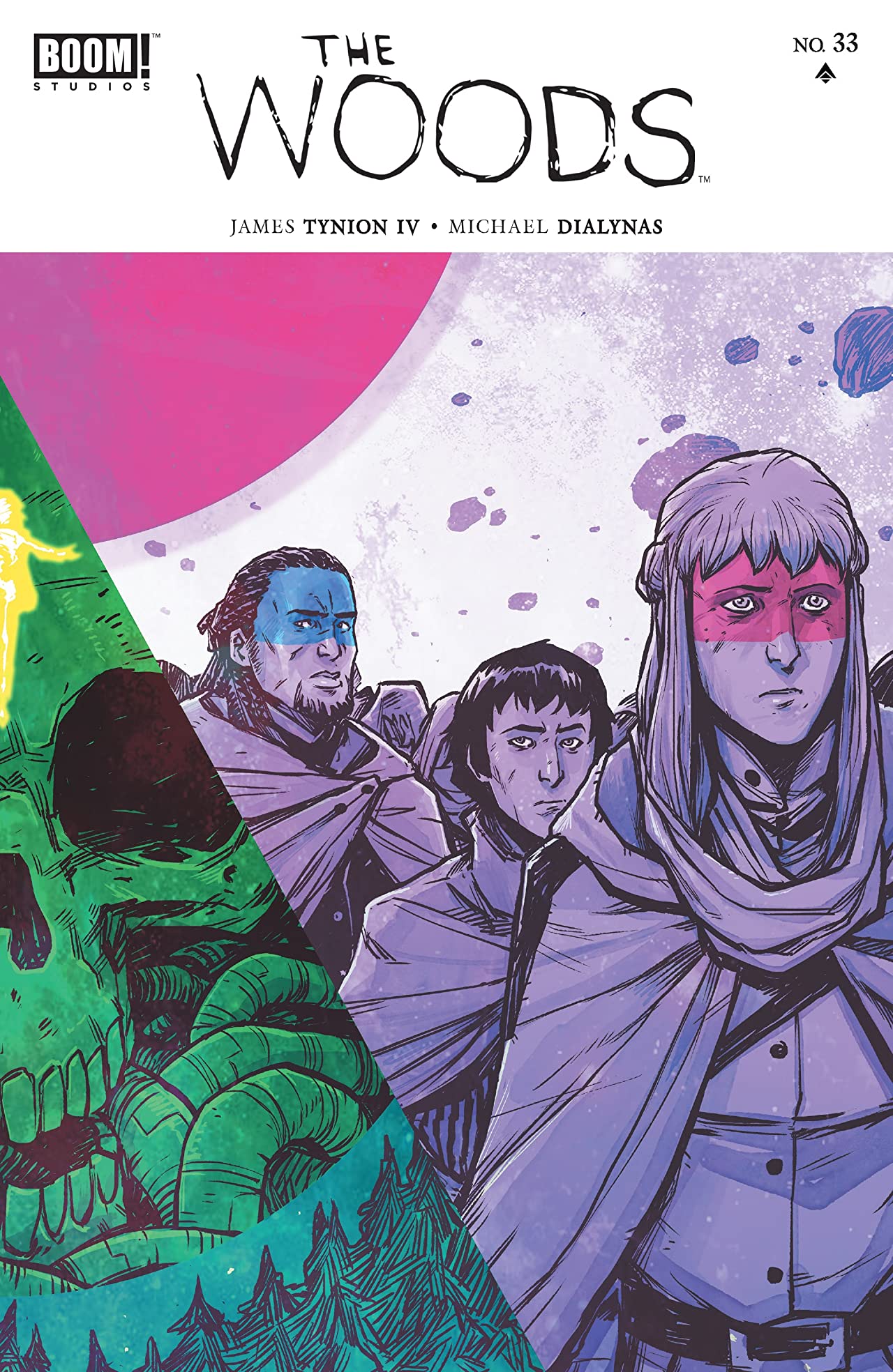 The Woods #33 cover