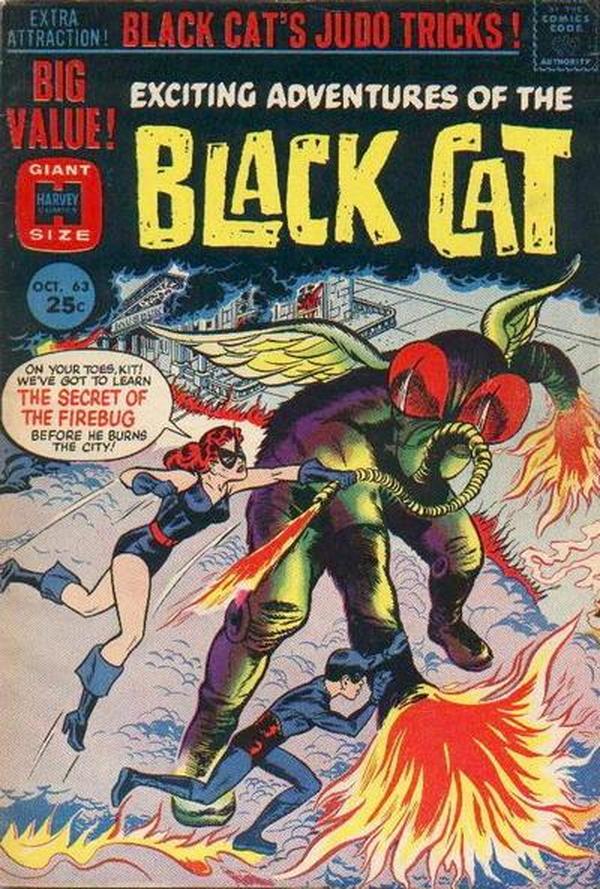 Black Cat Comics #63 cover