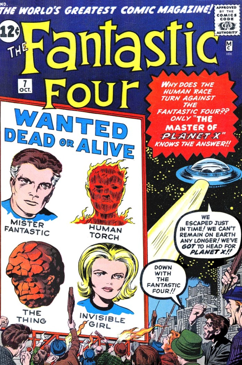 Fantastic Four #7 cover