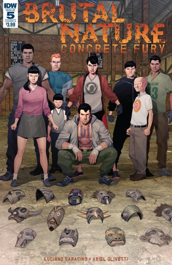 Brutal Nature: Concrete Fury #5 cover