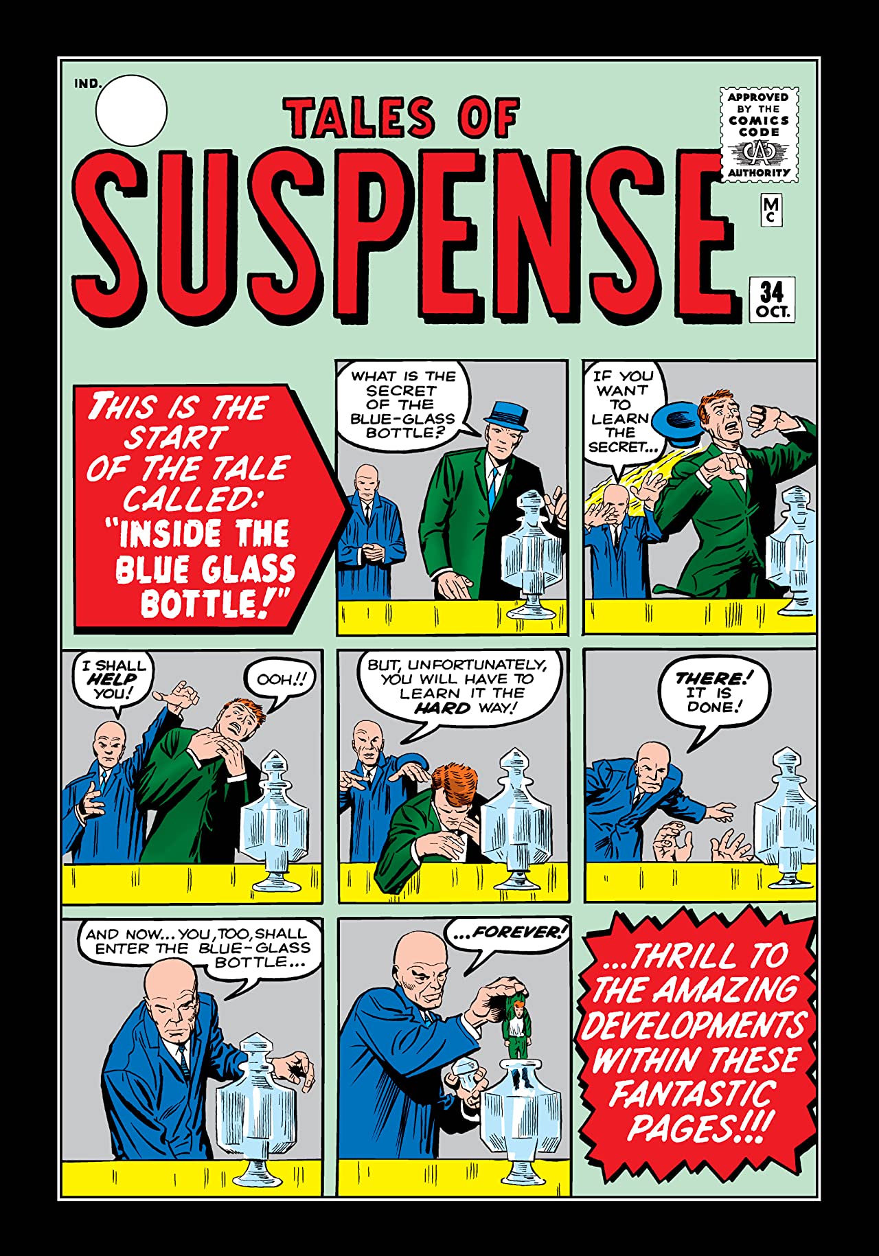Tales of Suspense #34 cover
