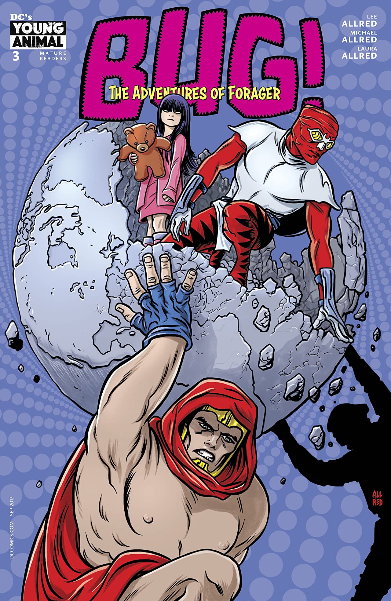 Bug! The Adventures of Forager #3 cover