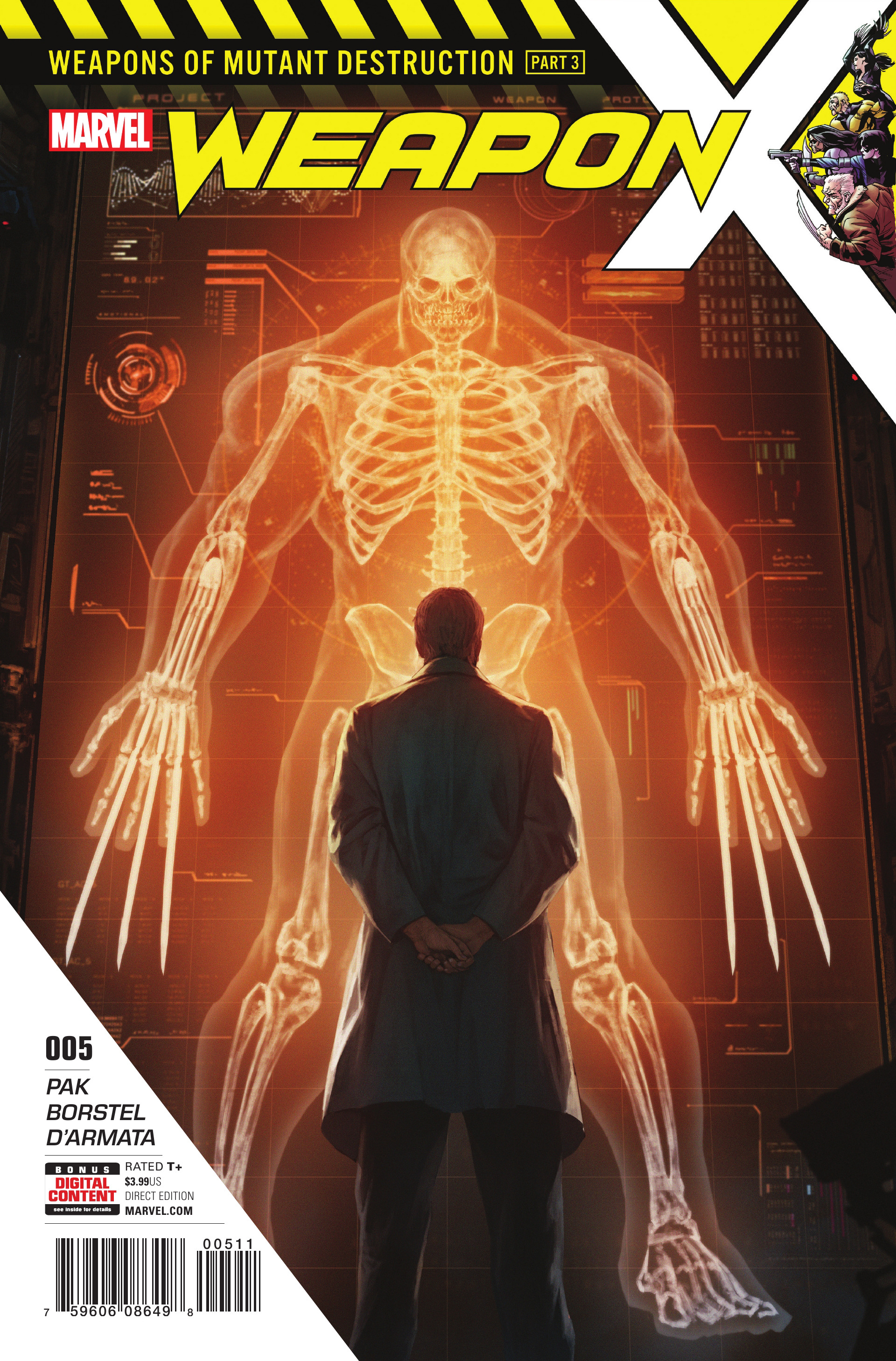 Weapon X #5 cover