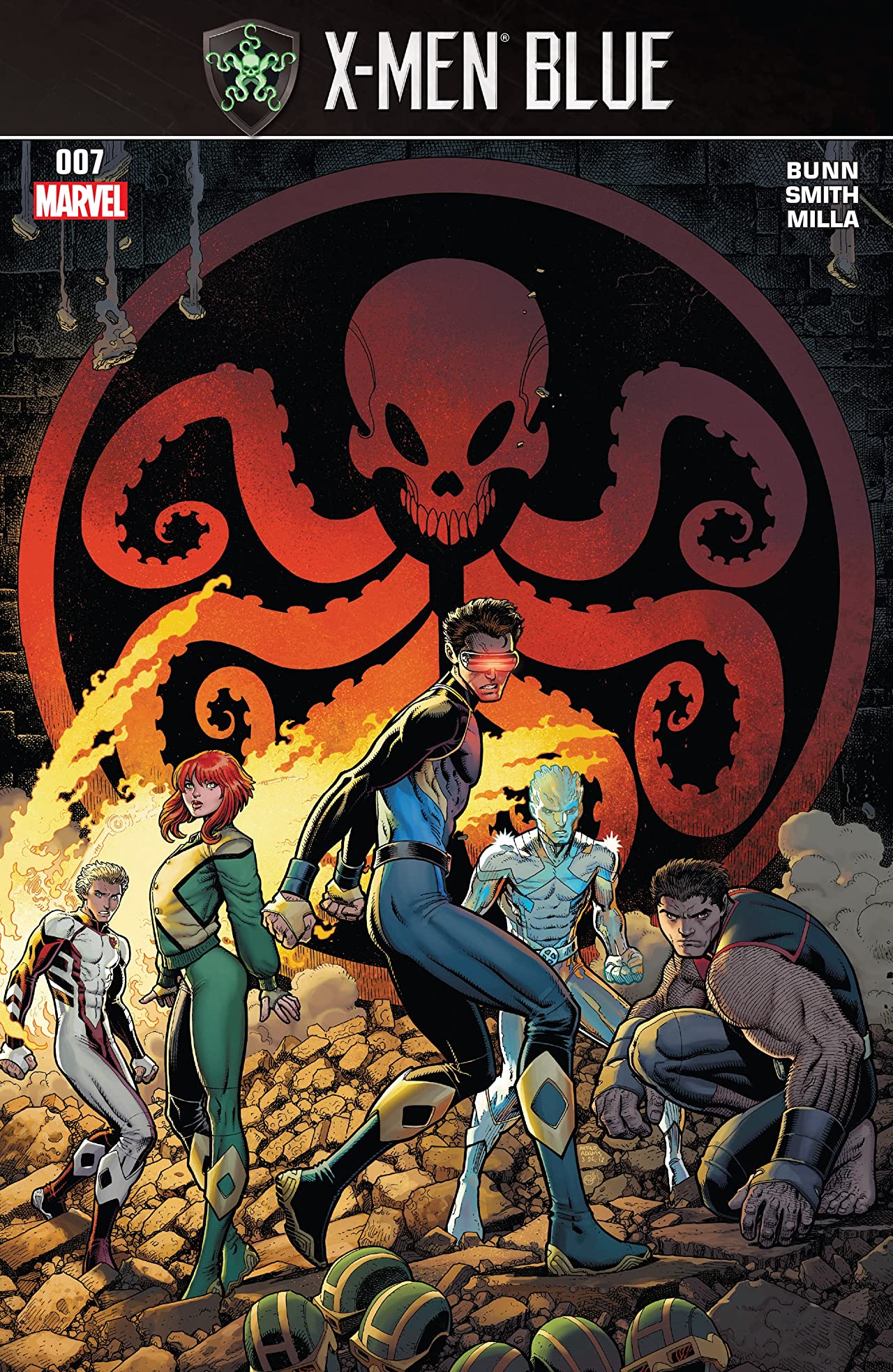 X-Men: Blue #7 cover