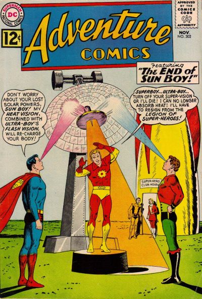 Adventure Comics #302 cover