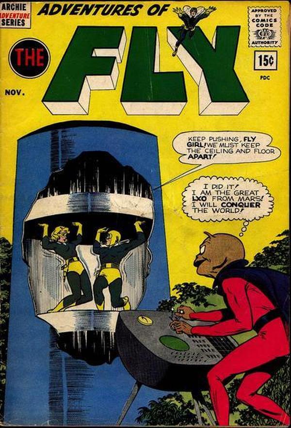Adventures of the Fly #23 cover
