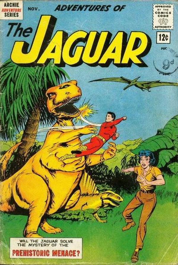 Adventures of the Jaguar #10 cover