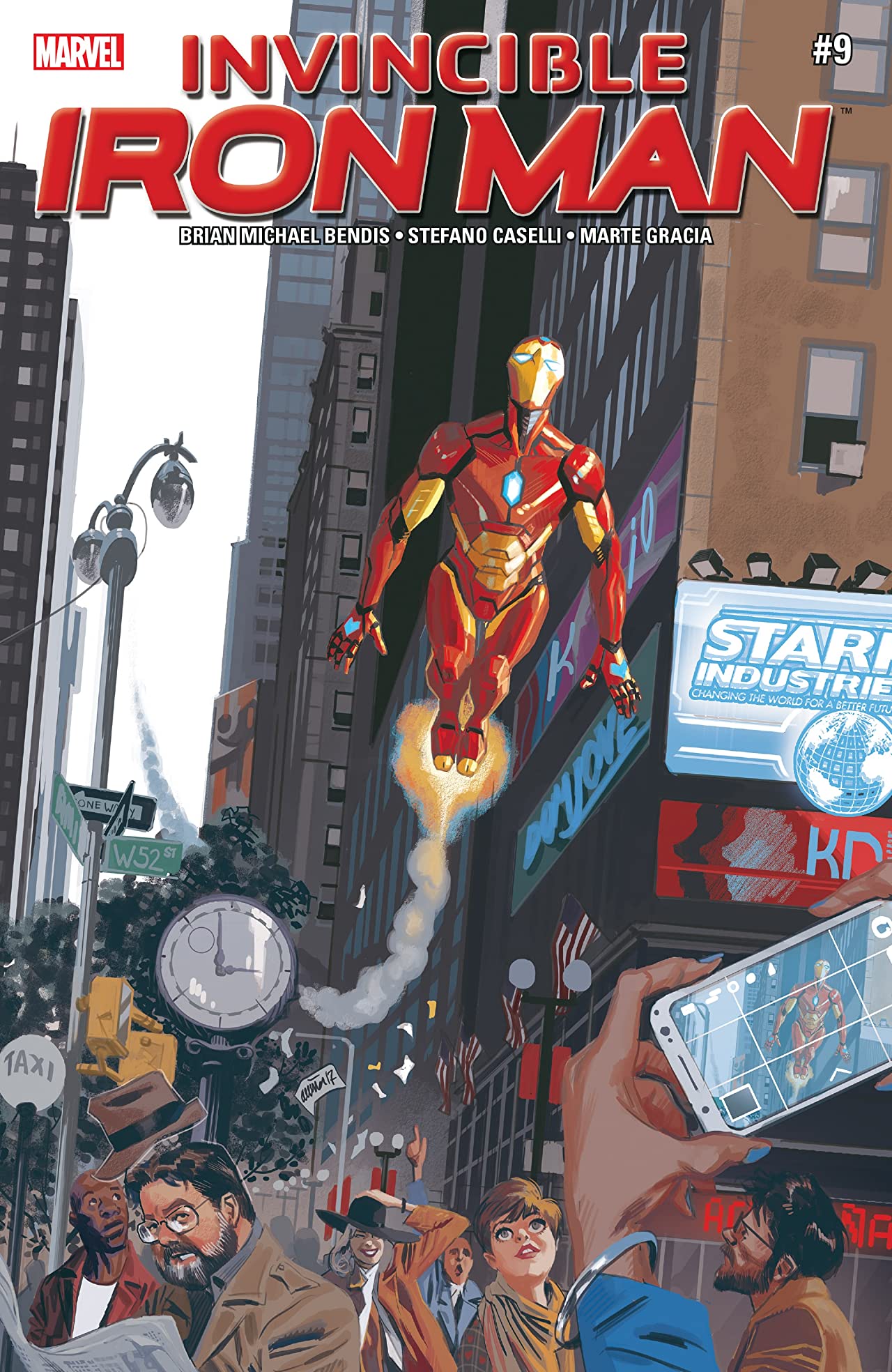 Invincible Iron Man #9 cover