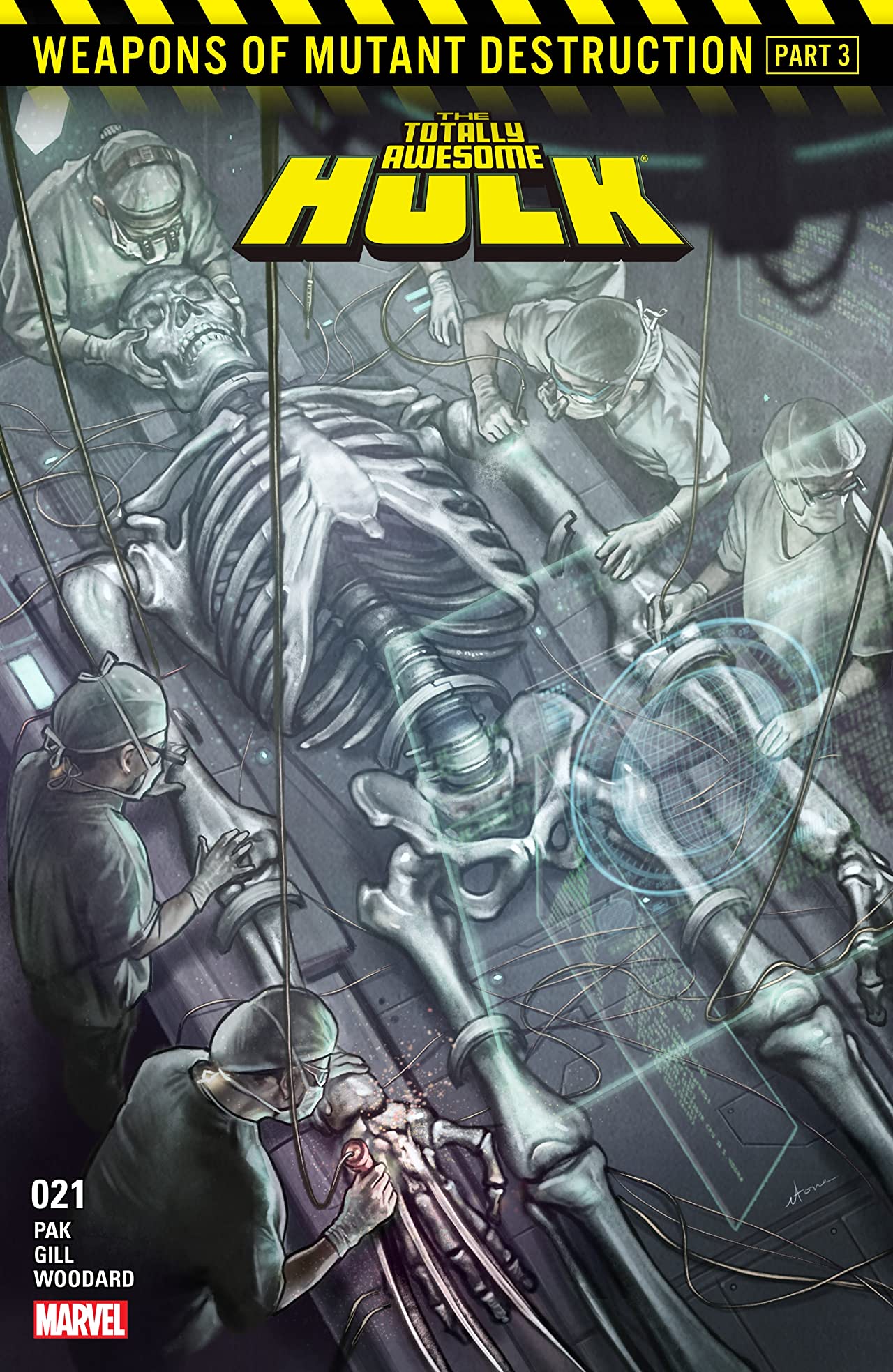 Totally Awesome Hulk #21 cover