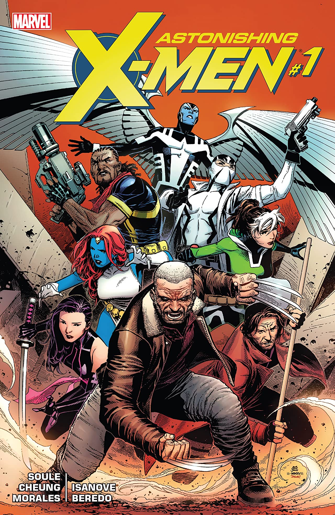 Astonishing X-Men #1 cover