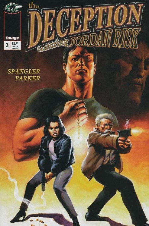 The Deception #3 cover