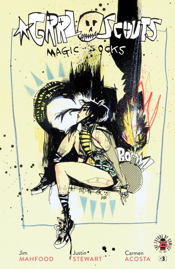 Grrl Scouts: Magic Socks #3 cover