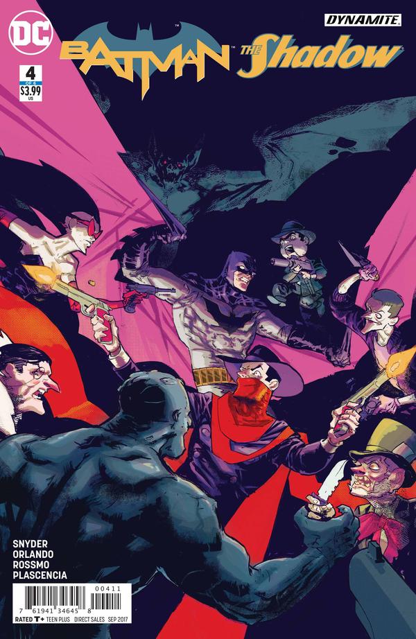 Batman / Shadow #4 cover