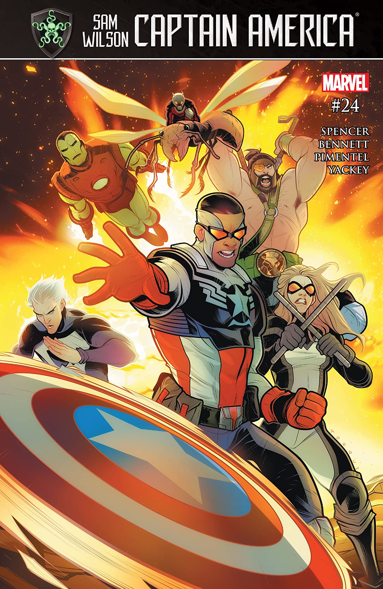 Captain America: Sam Wilson #24 cover