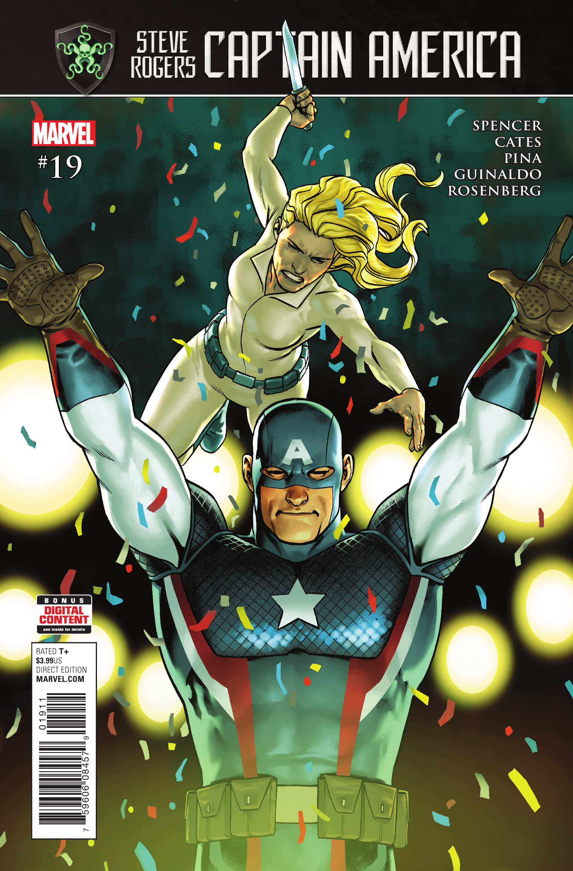Captain America: Steve Rogers #19 cover