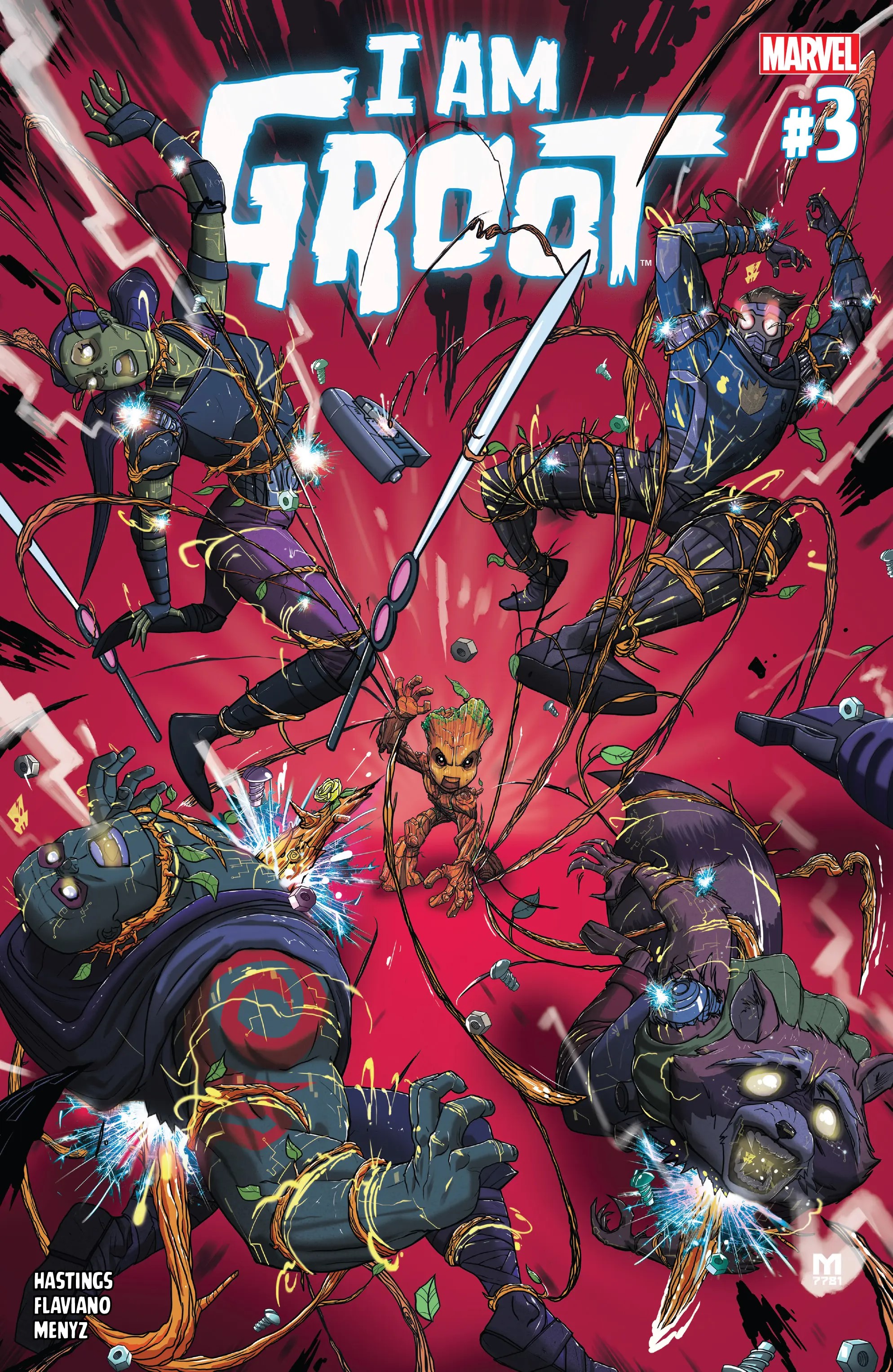 I Am Groot #3 cover