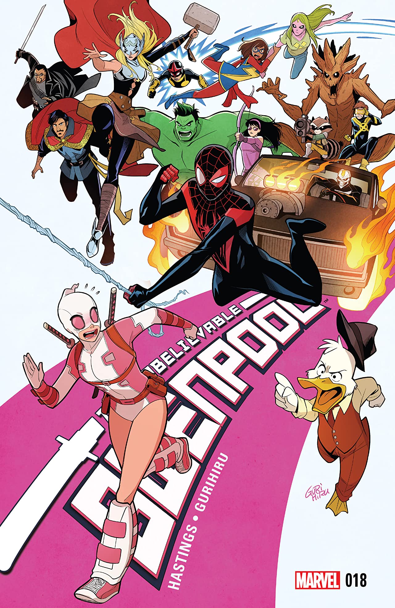 The Unbelievable Gwenpool #18 cover