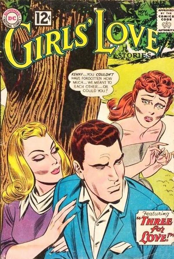 Girls' Love Stories #90 cover