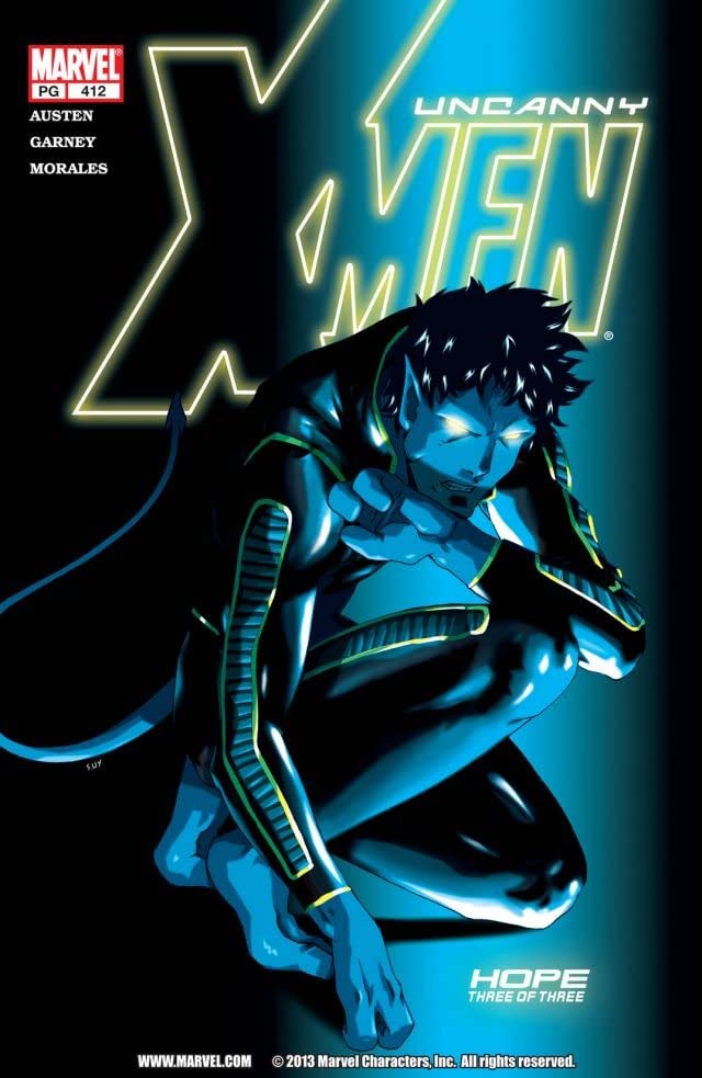 The Uncanny X-Men #412 cover