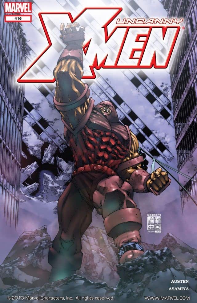 The Uncanny X-Men #416 cover